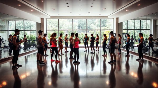 Les avantages clé d'une salle de sport avec formateurs personnels